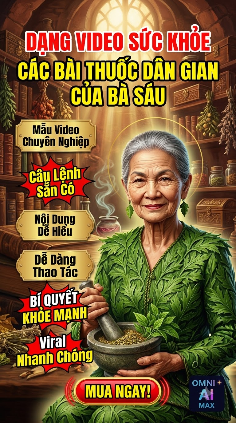 Mẫu video cảnh báo sức khoẻ bí kíp dân gian xưa