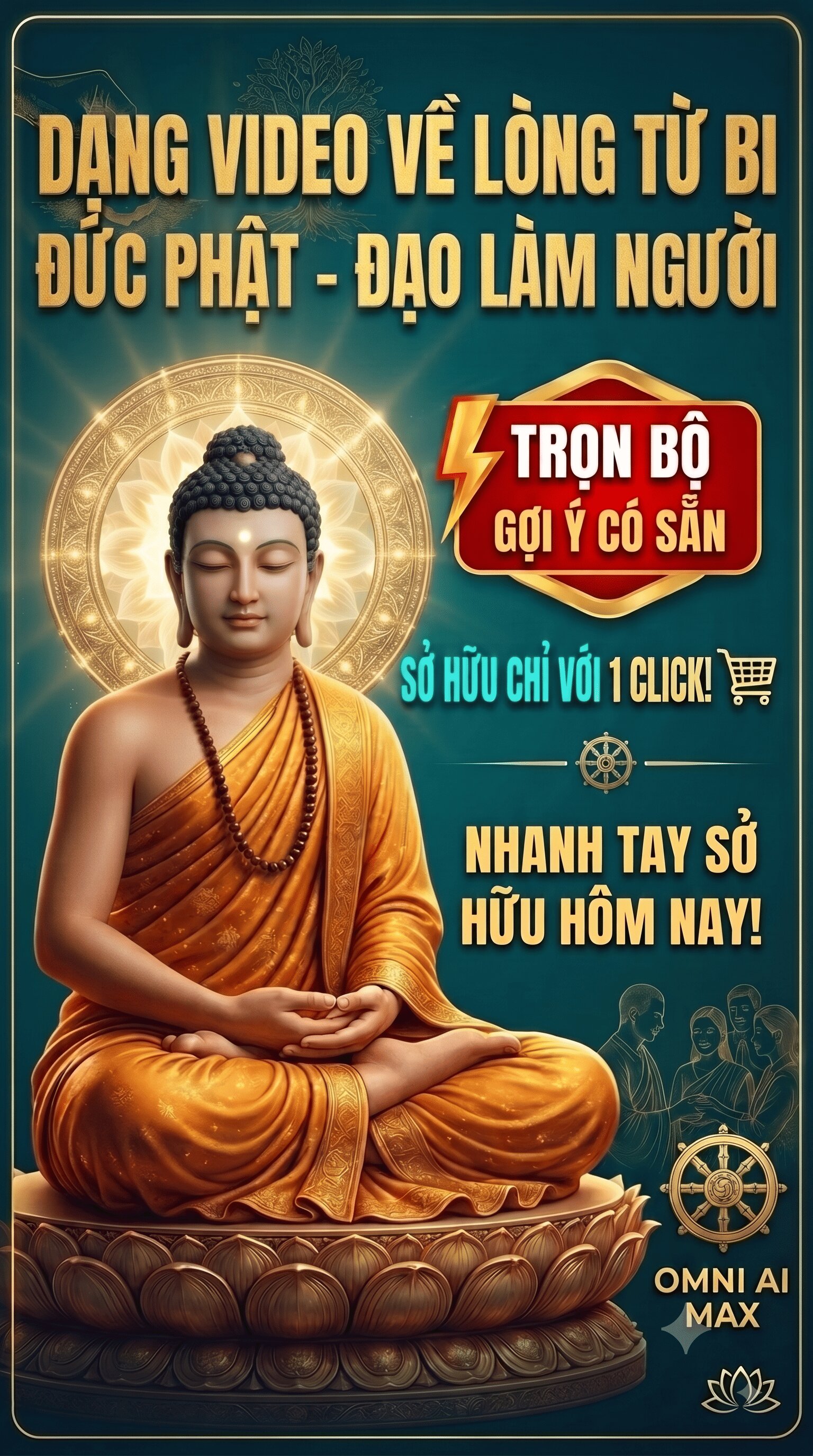 Mẫu làm Video phật pháp luật nhân quả